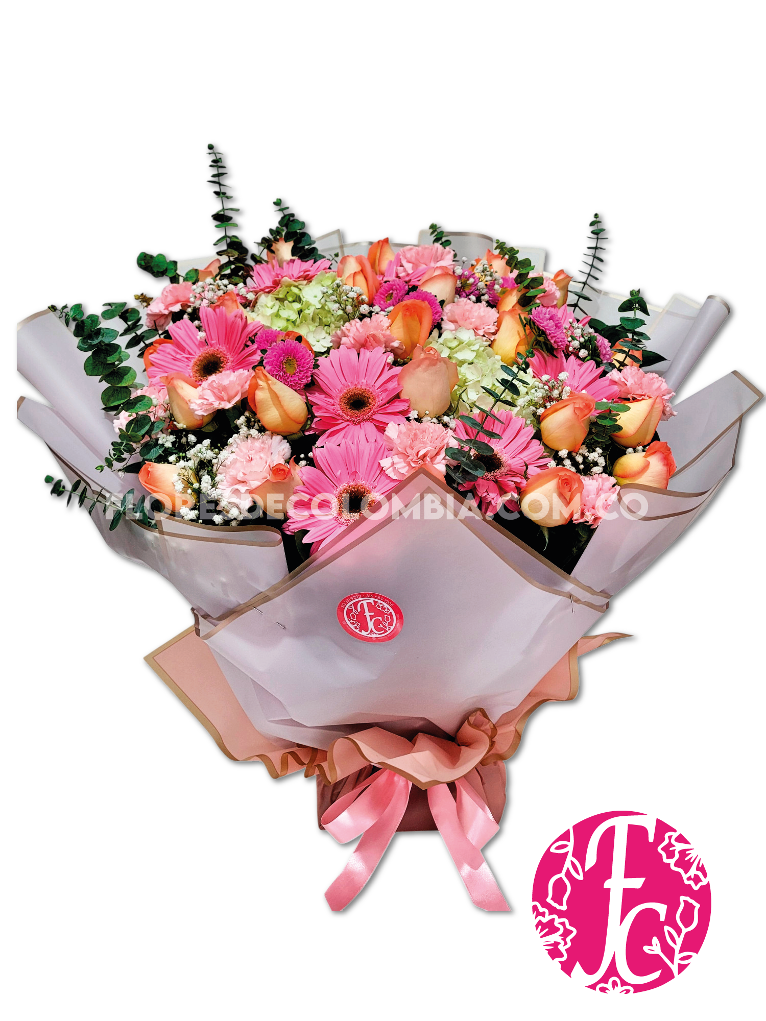 Corazón Vibrante - Flores de Colombia