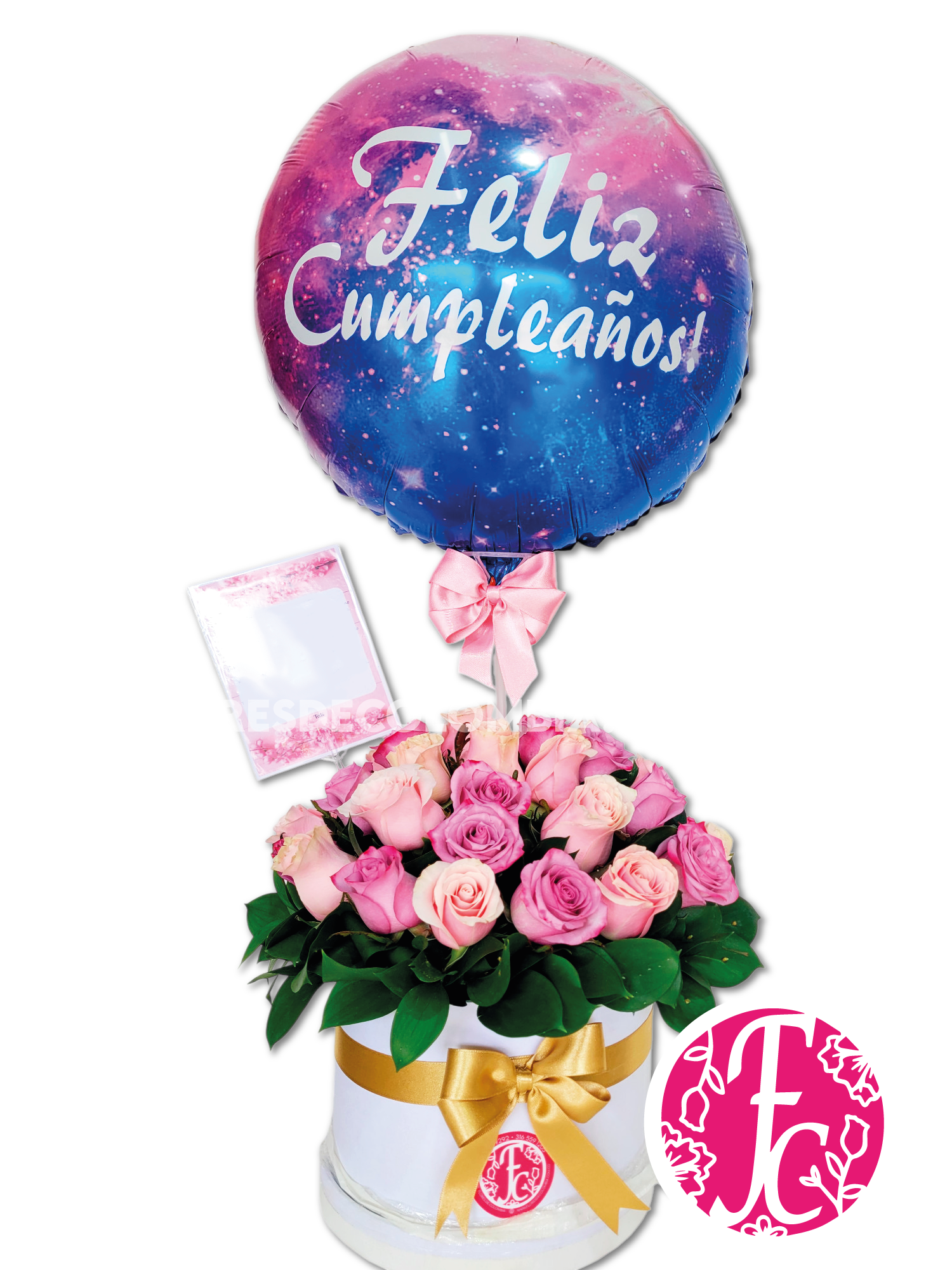 Nube de Flores - Flores de Colombia