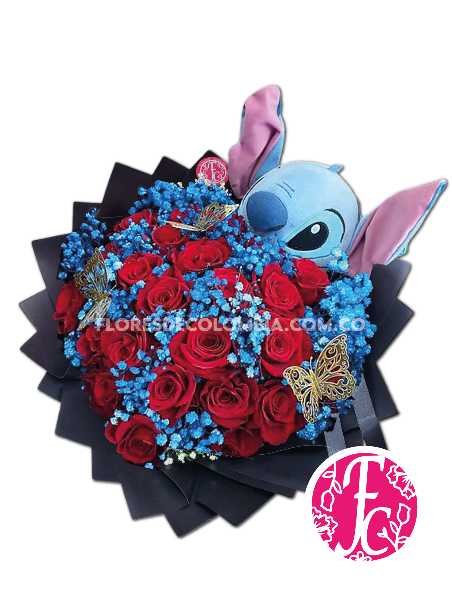 Stitch 24 rosas