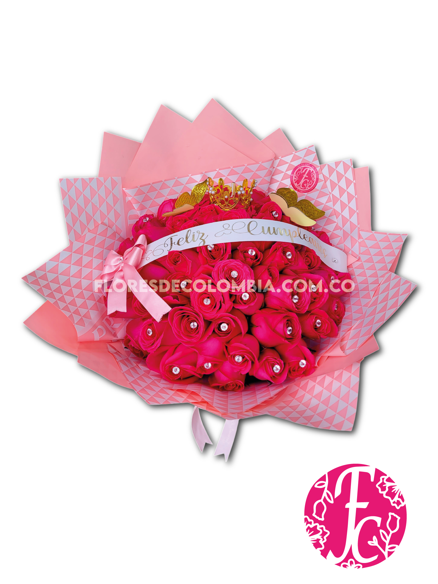 Pasión Carmesí - Flores de Colombia