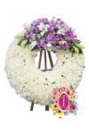 Corona tapizada en rosas y cascada en orquideas │ Flores de Colombia
