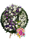 Corona de doble cascada │ Flores de Colombia