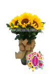 Florero de girasoles │ Flores de Colombia