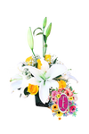 Diseño redondo pequeño │ Flores de Colombia