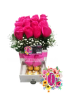 Caja de regalos pequeña │ Flores de Colombia