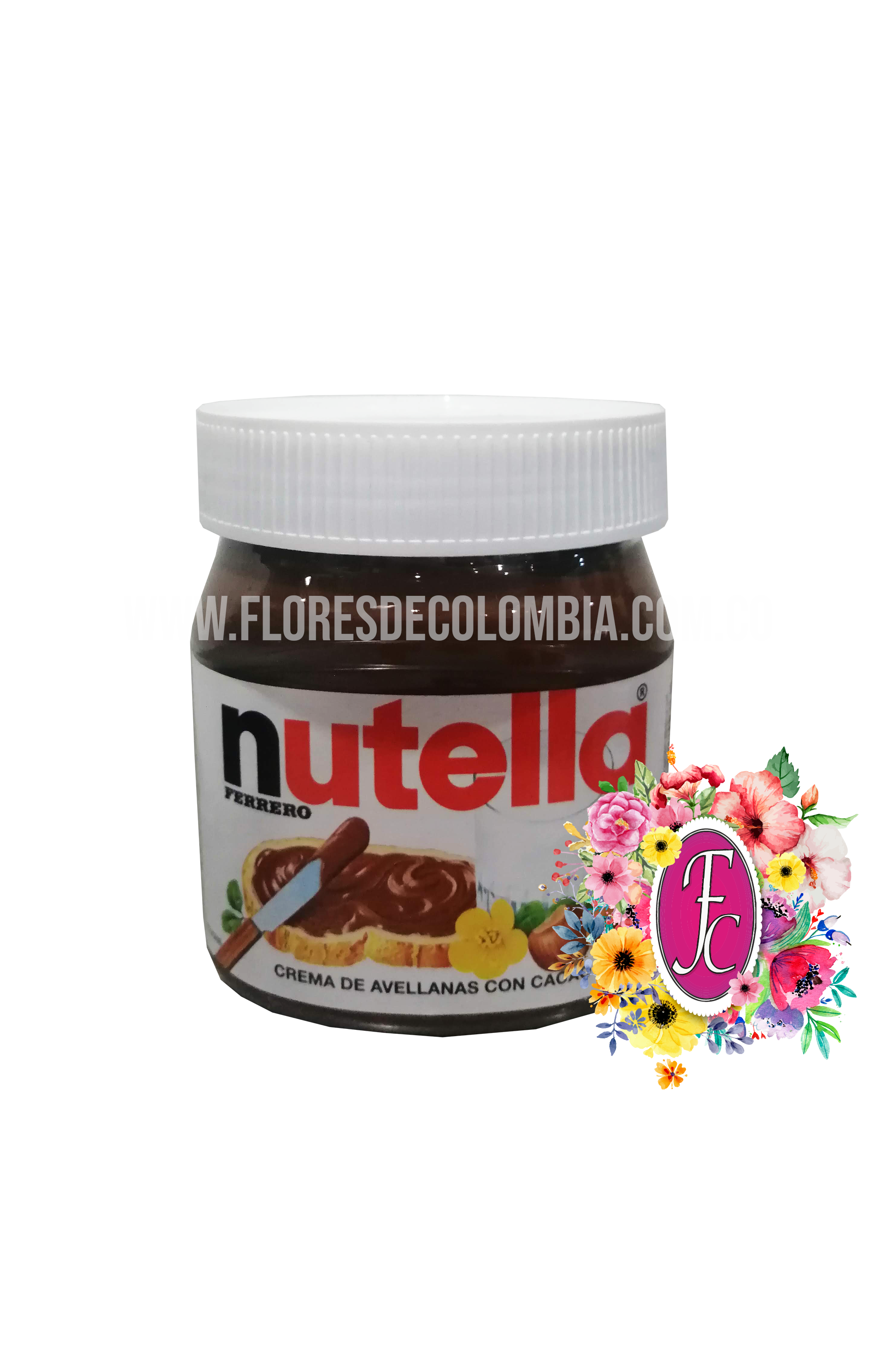 Frasco de Nutella 350g │ Flores de Colombia