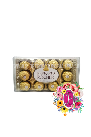 Ferrero Rocher x 12 │ Flores de Colombia