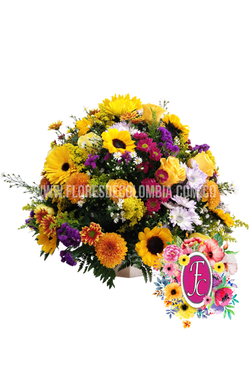 Canasta Campestre │ Flores de Colombia