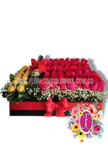 Caja de regalo deluxe │ Flores de Colombia